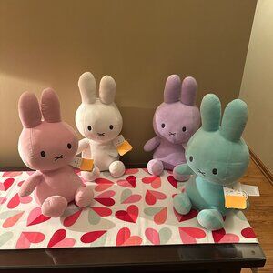 Color Your World with Miffy 14" Collectible Stuffed Animal Plush NWT YOU CHOOSE